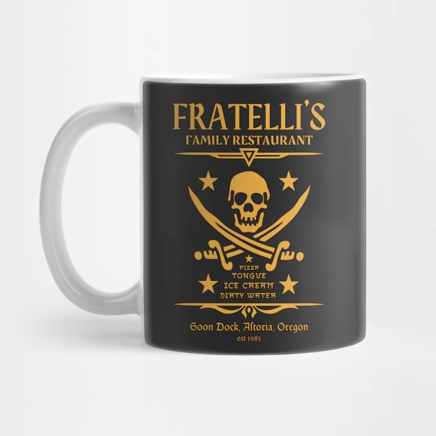 Fratelli's Family Restaurant The Goonies 80s Oregon Original Aesthetic Tribute 〶 by Terahertz'Cloth